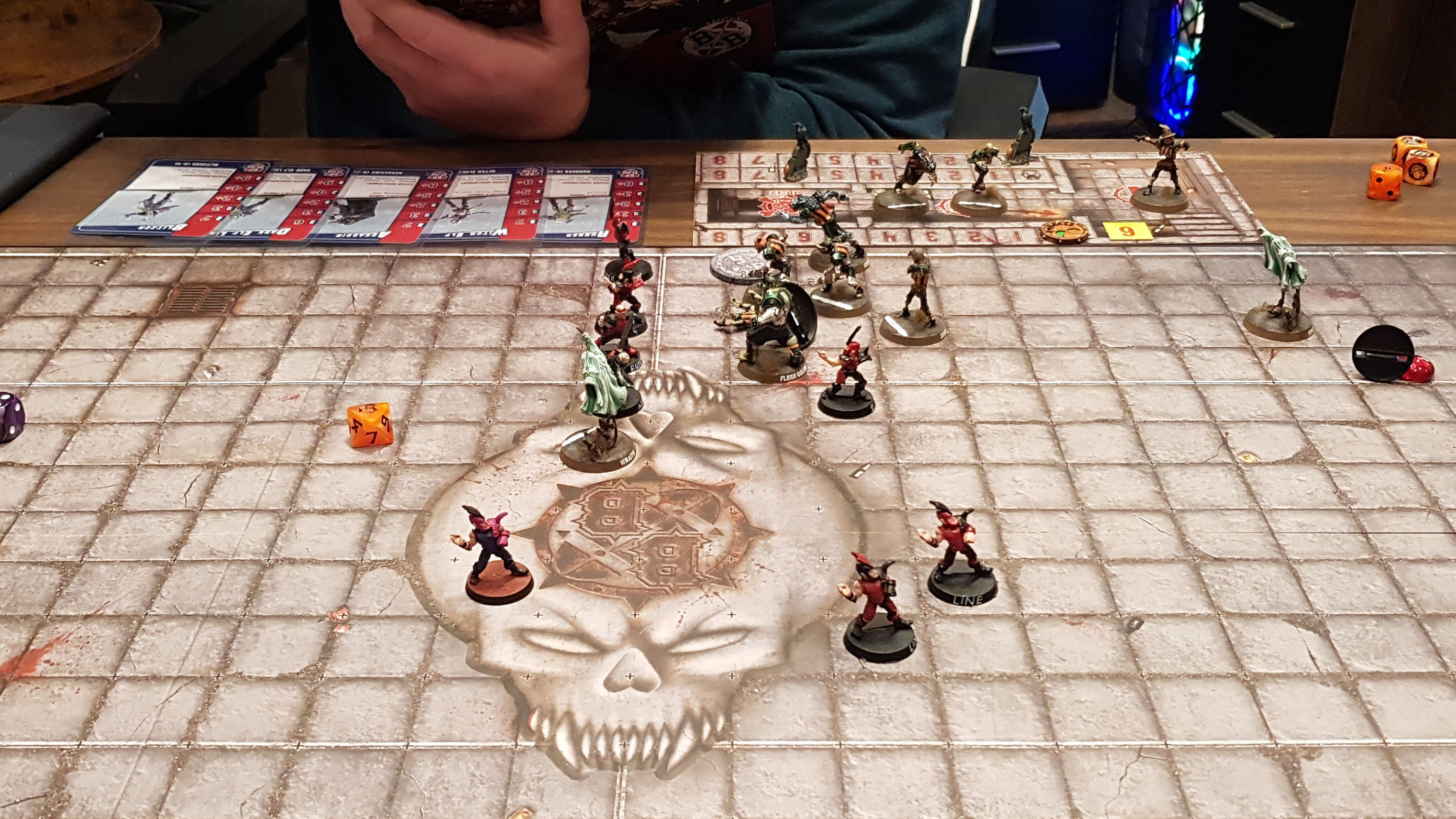 Tüfte Cup I, Dark Elves vs. Necromantic Horror