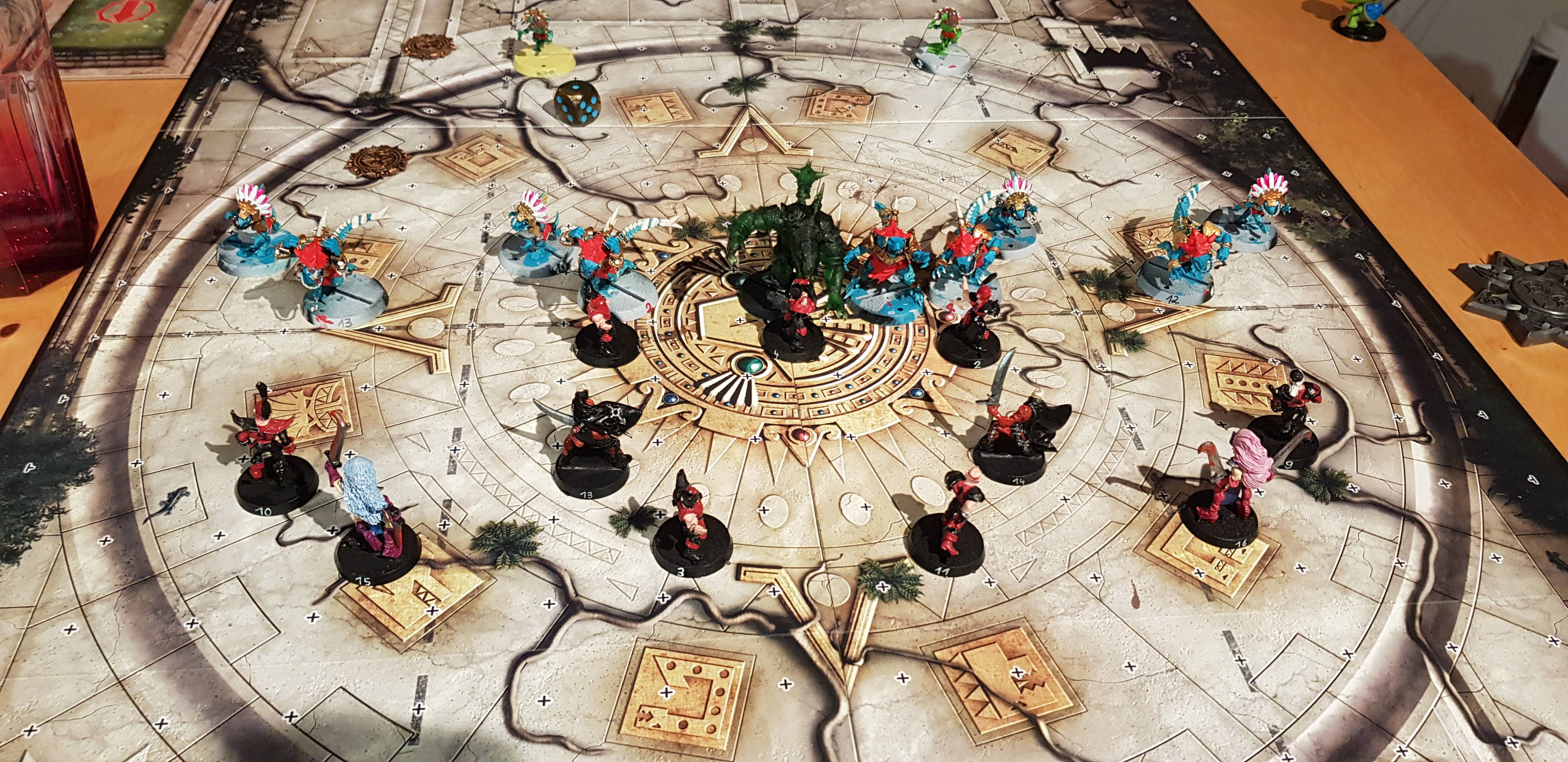 Tüfte Cup I, Dark Elves vs. Lizardmen
